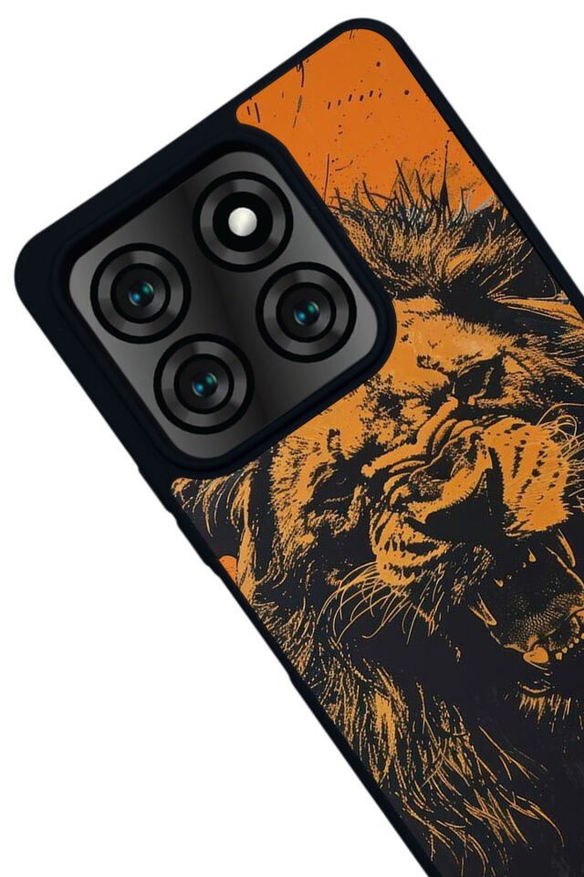 Reeder S71 Uyumlu Aslan Tasarımlı Glossy Premium Kılıf
