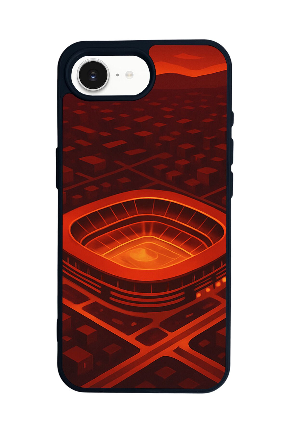 iPhone 16E Uyumlu Aslan Tasarımlı Glossy Premium Kılıf