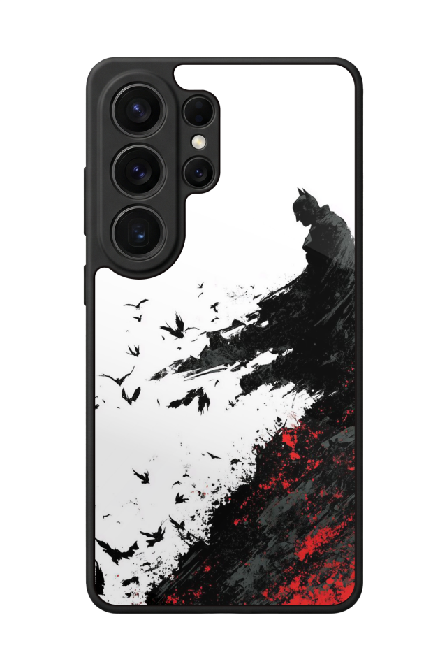 Samsung Galaxy S26 Ultra Uyumlu Batman Tasarımlı Glossy Premium Kılıf