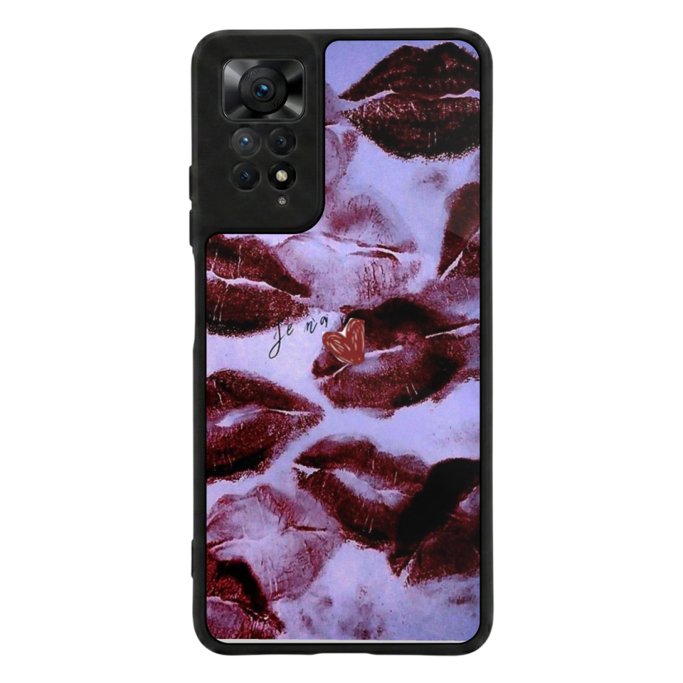 Xiaomi Redmi Note 11 Pro Uyumlu Dudak Tasarımlı Glossy Premium Kılıf