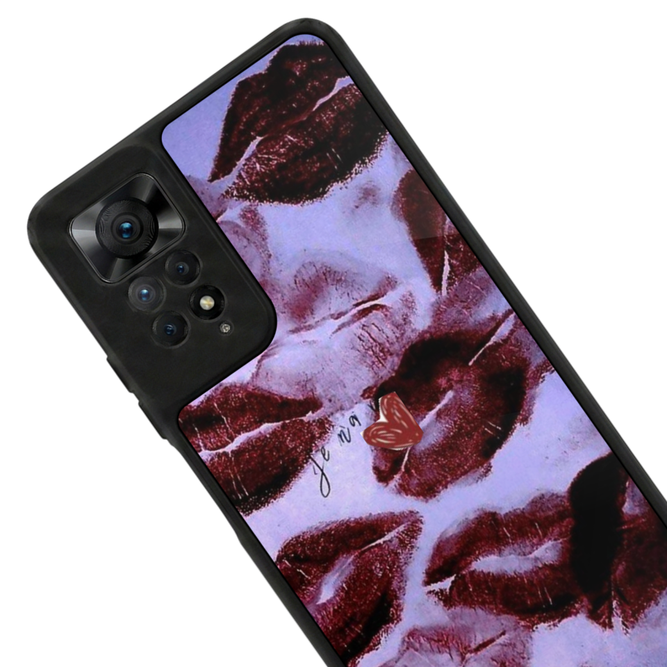 Xiaomi Redmi Note 11 Pro Uyumlu Dudak Tasarımlı Glossy Premium Kılıf