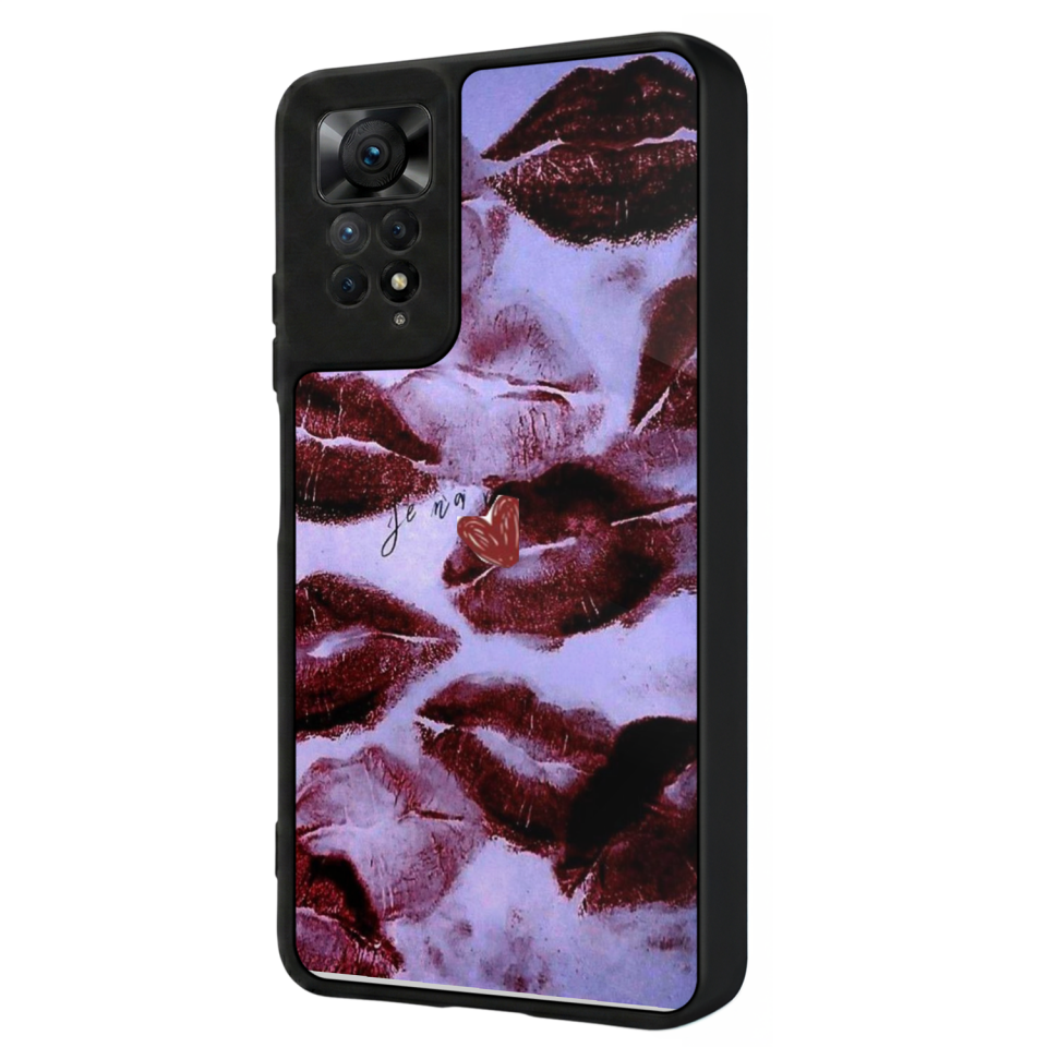 Xiaomi Redmi Note 11 Pro Uyumlu Dudak Tasarımlı Glossy Premium Kılıf
