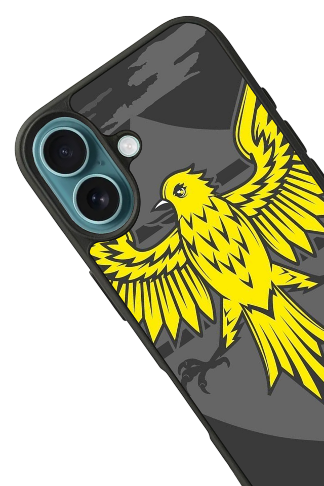 iPhone 16 Uyumlu Fenerbahce Tasarımlı Glossy Premium Kılıf