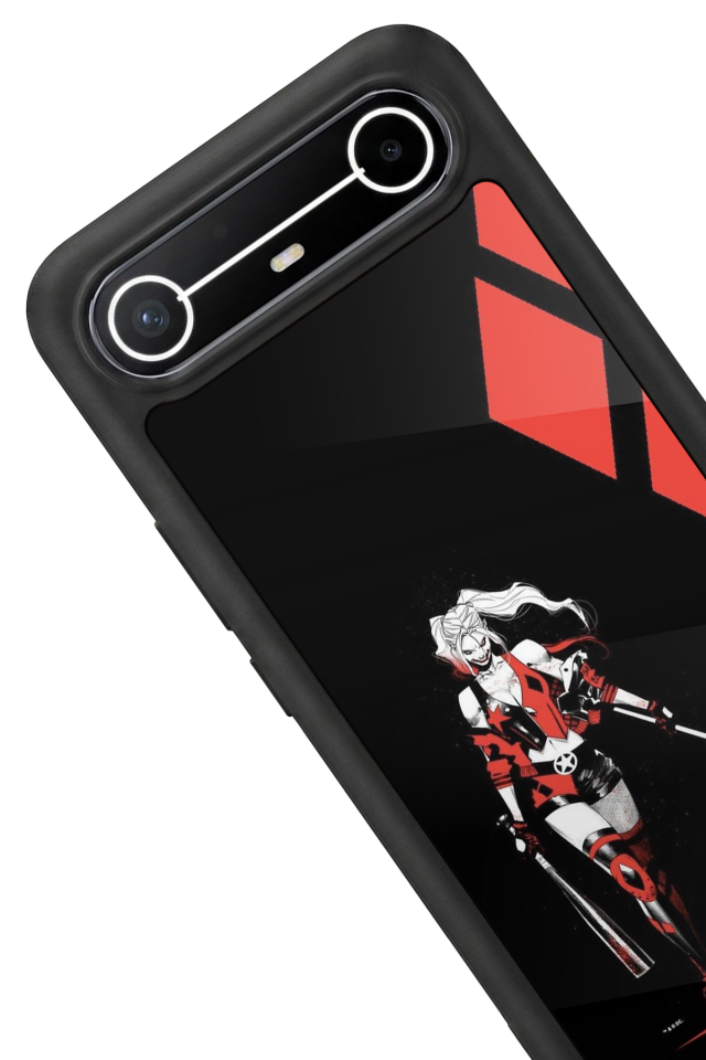 Tecno Spark Slim 5G Uyumlu HarleyQueen Tasarımlı Glossy Premium Kılıf