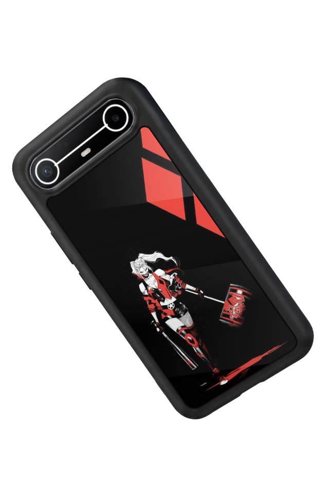 Tecno Spark Slim 5G Uyumlu HarleyQueen Tasarımlı Glossy Premium Kılıf