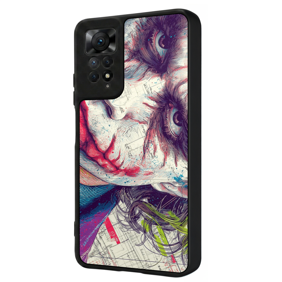 Xiaomi Redmi Note 12 Pro Uyumlu Joker Tasarımlı Glossy Premium Kılıf