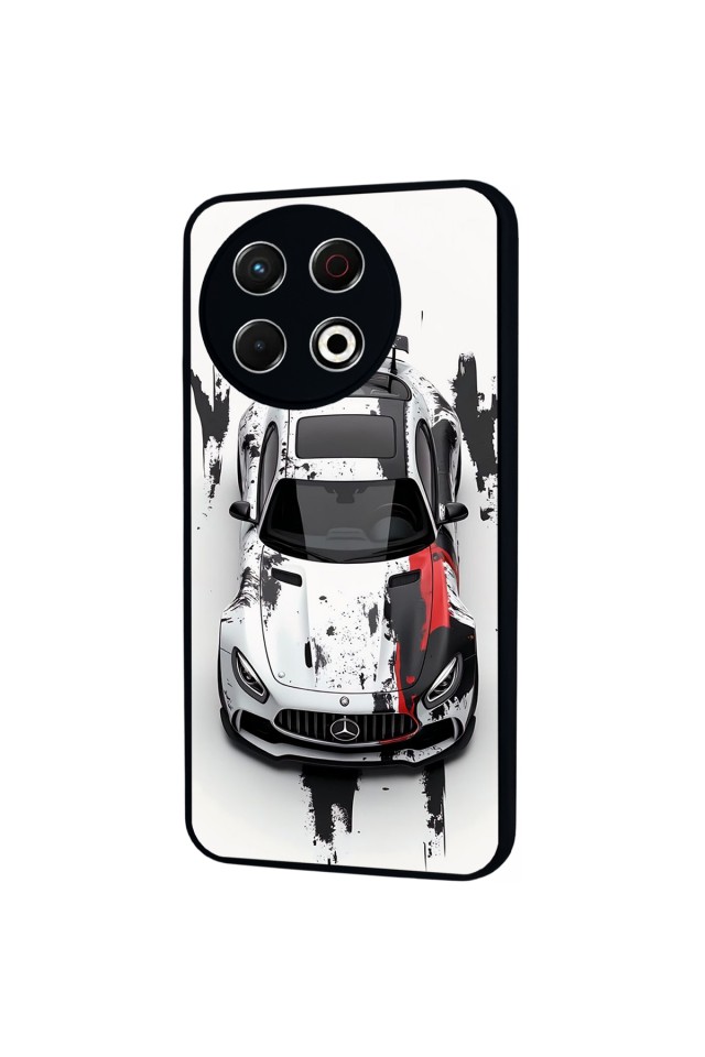 Tecno Spark 30 Pro Uyumlu Mercedes Tasarımlı Glossy Premium Kılıf