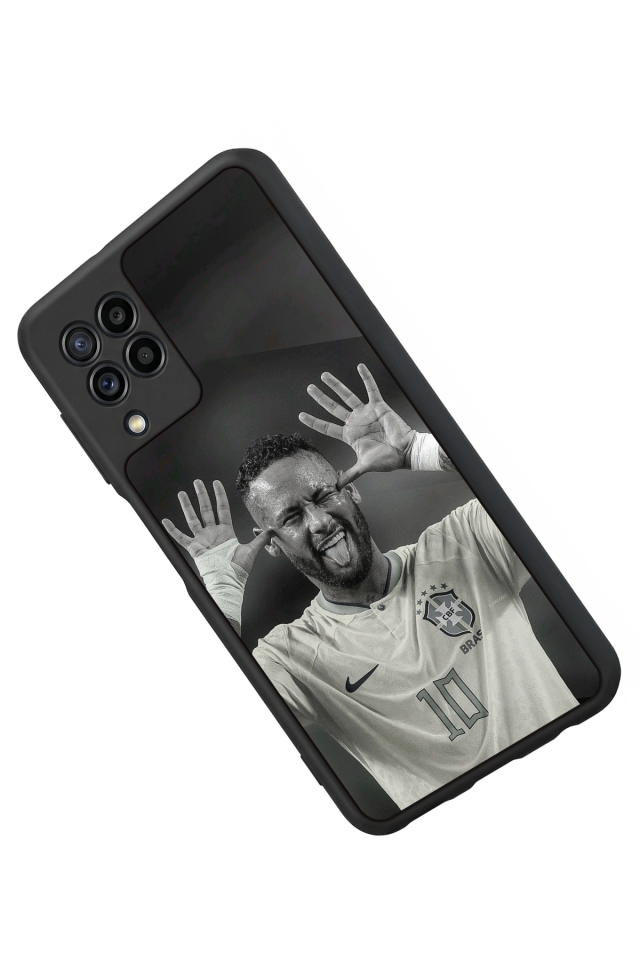 Samsung Galaxy M32 Uyumlu Neymar Tasarımlı Glossy Premium Kılıf