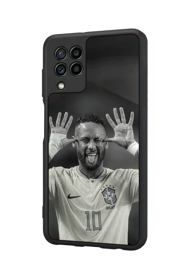 Samsung Galaxy M32 Uyumlu Neymar Tasarımlı Glossy Premium Kılıf