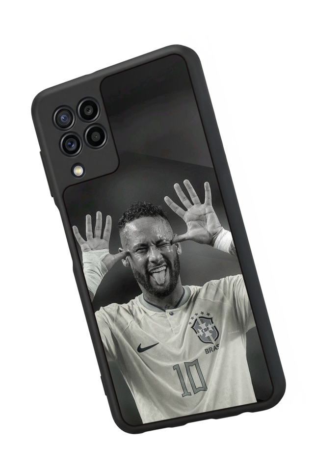 Samsung Galaxy M32 Uyumlu Neymar Tasarımlı Glossy Premium Kılıf