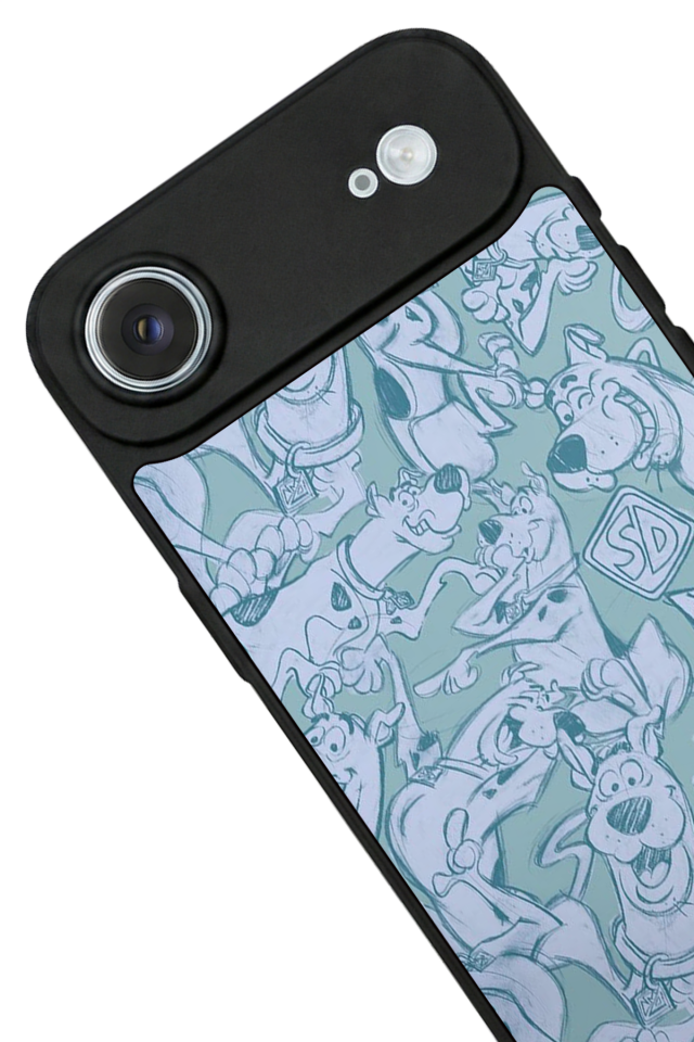 iPhone 17 Air Uyumlu Scooby Doo Tasarımlı Glossy Premium Kılıf