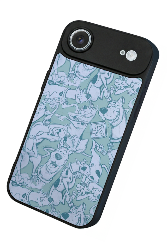 iPhone 17 Air Uyumlu Scooby Doo Tasarımlı Glossy Premium Kılıf