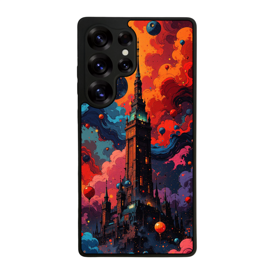 Samsung Galaxy S25 Ultra Uyumlu Abstract Tasarımlı Glossy Premium Kılıf