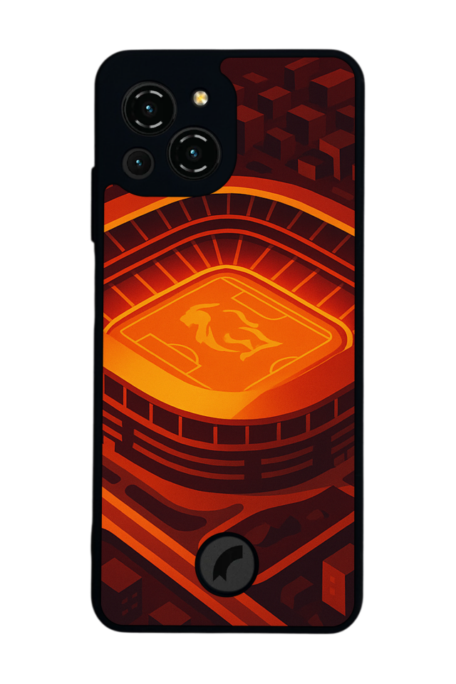 Reeder S23 Pro Max Uyumlu Aslan Tasarımlı Glossy Premium Kılıf