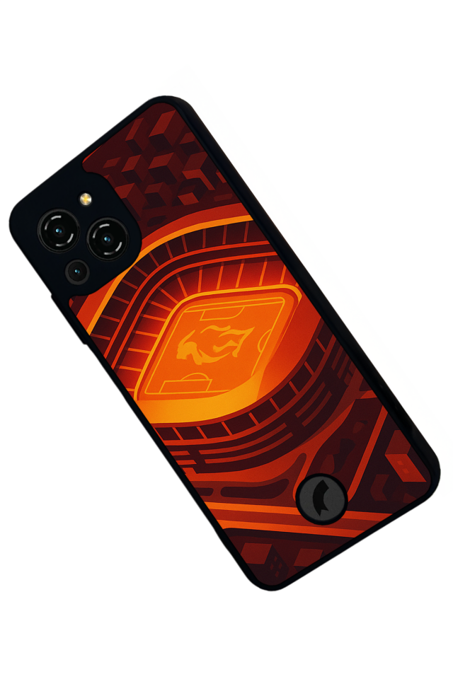 Reeder S23 Pro Max Uyumlu Aslan Tasarımlı Glossy Premium Kılıf