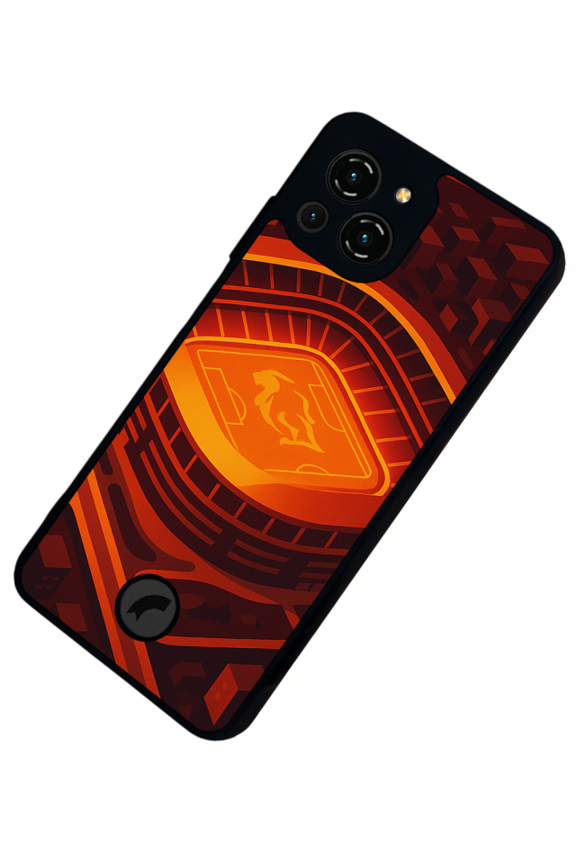 Reeder S23 Pro Max Uyumlu Aslan Tasarımlı Glossy Premium Kılıf