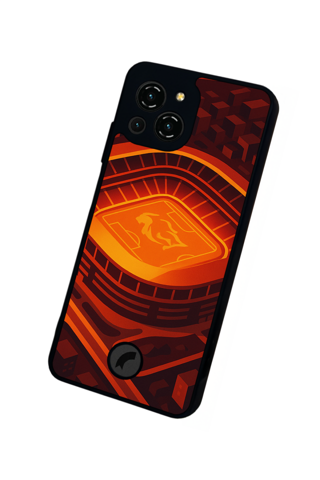 Reeder S23 Pro Max Uyumlu Aslan Tasarımlı Glossy Premium Kılıf