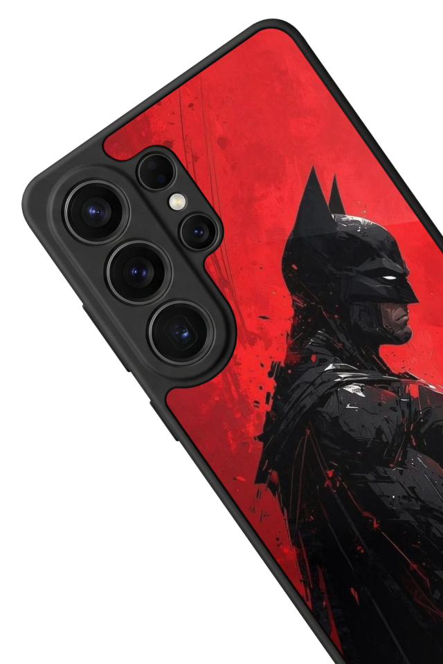 Samsung Galaxy S26 Ultra Uyumlu Batman Tasarımlı Glossy Premium Kılıf