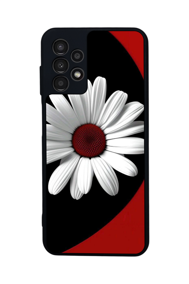 Samsung Galaxy A13 Uyumlu Cicek Tasarımlı Glossy Premium Kılıf