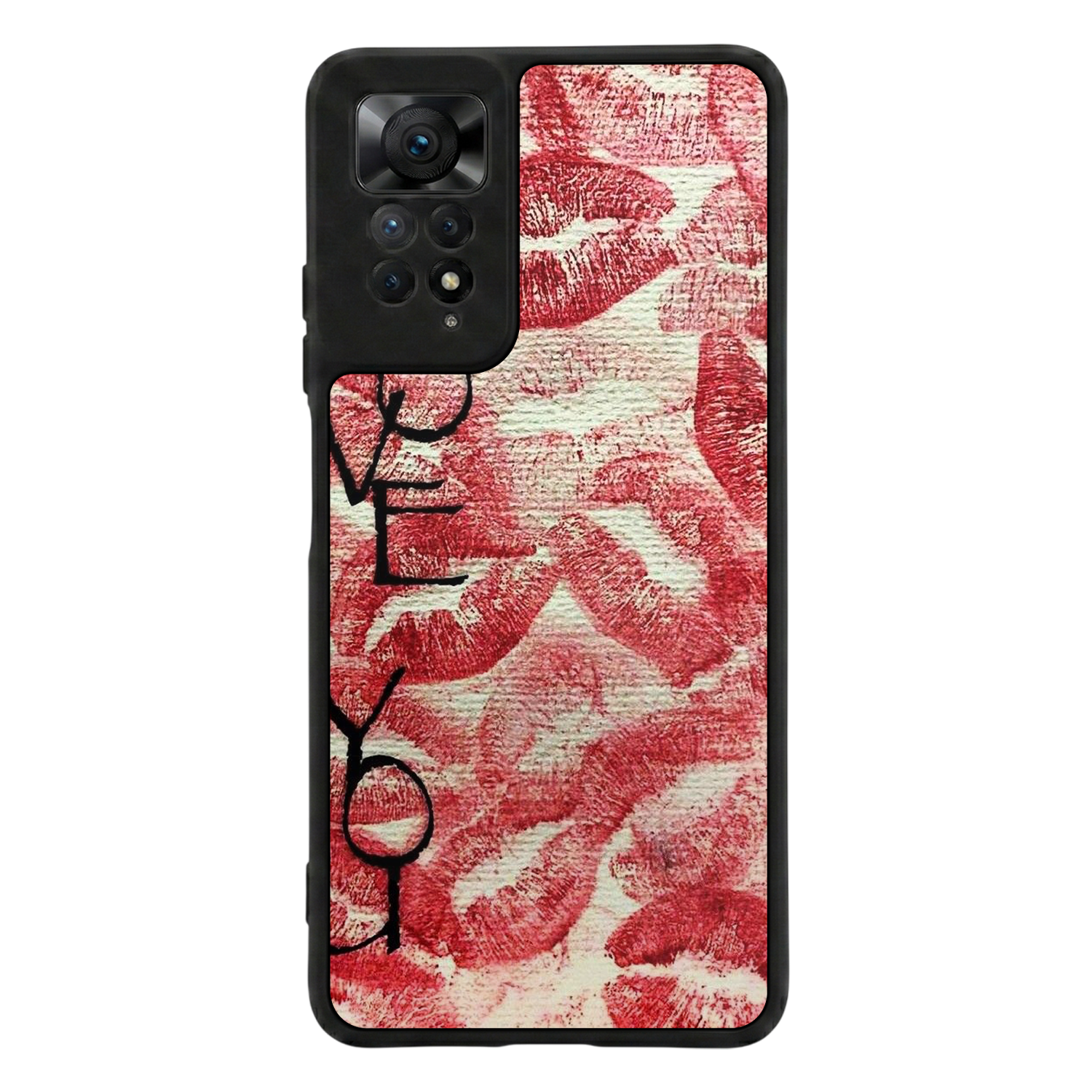 Xiaomi Redmi Note 11 Pro Uyumlu Dudak Tasarımlı Glossy Premium Kılıf