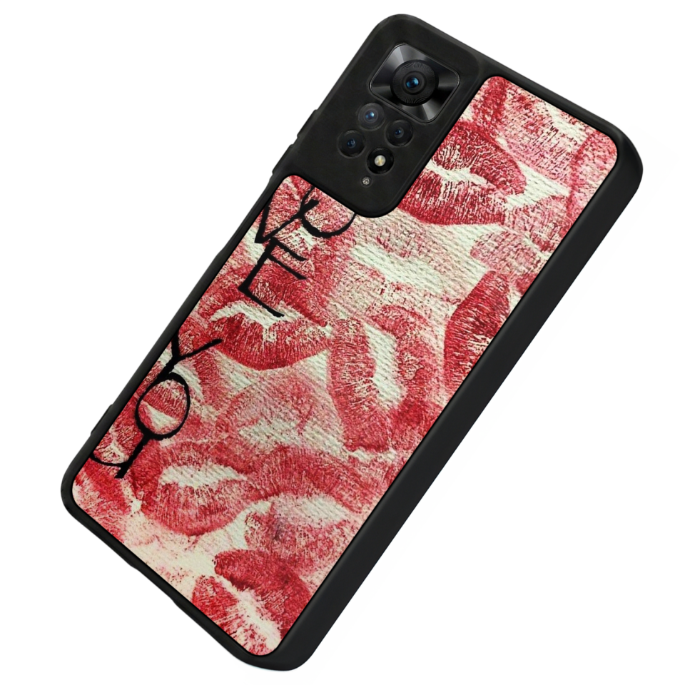 Xiaomi Redmi Note 11 Pro Uyumlu Dudak Tasarımlı Glossy Premium Kılıf