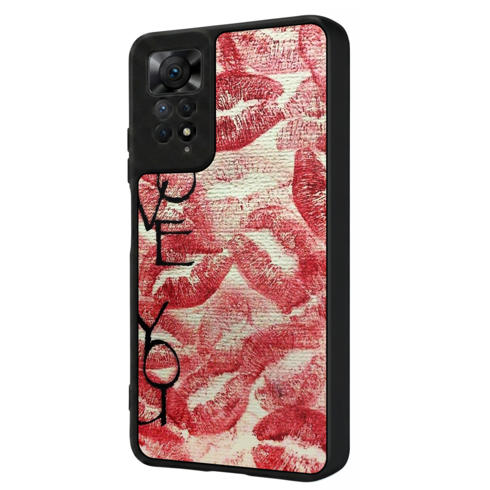 Xiaomi Redmi Note 11 Pro Uyumlu Dudak Tasarımlı Glossy Premium Kılıf