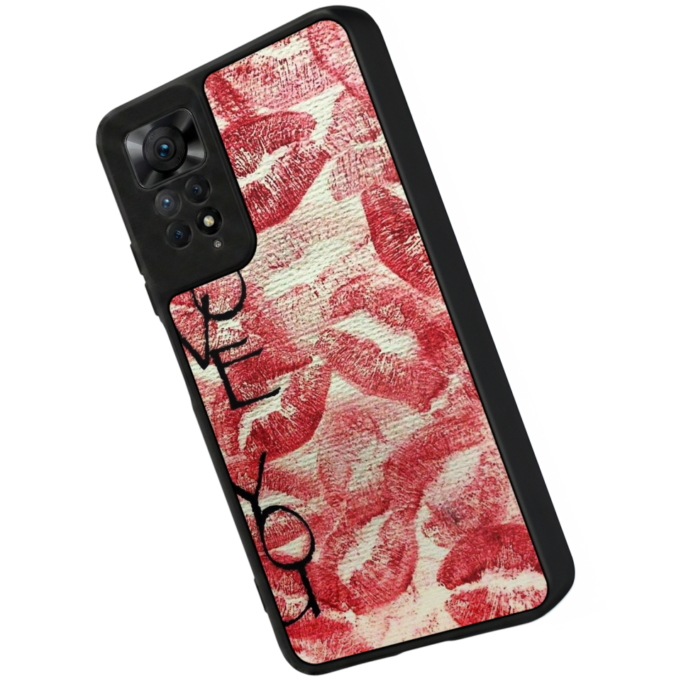 Xiaomi Redmi Note 11 Pro Uyumlu Dudak Tasarımlı Glossy Premium Kılıf