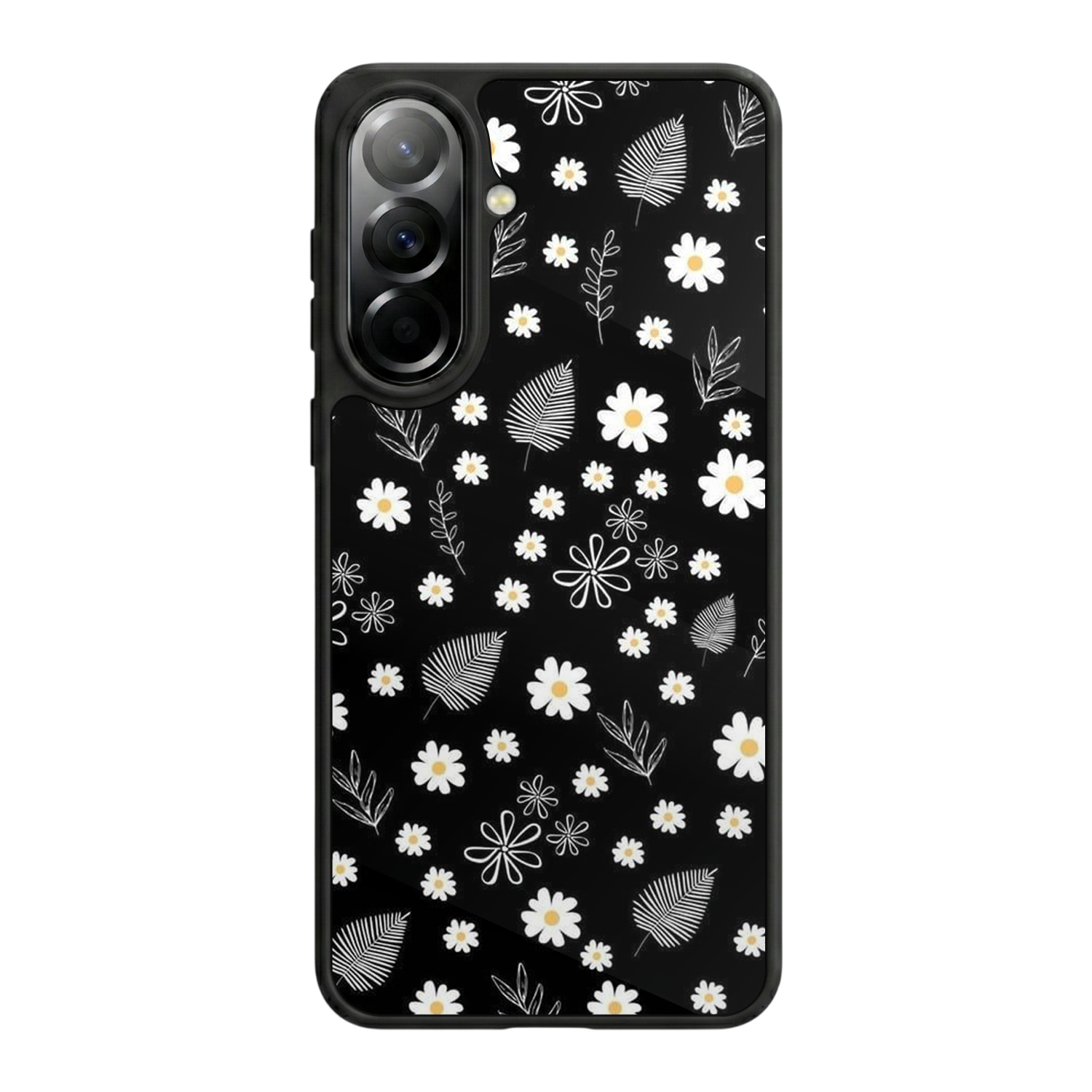 Samsung Galaxy A57 Uyumlu Floral Tasarımlı Glossy Premium Kılıf