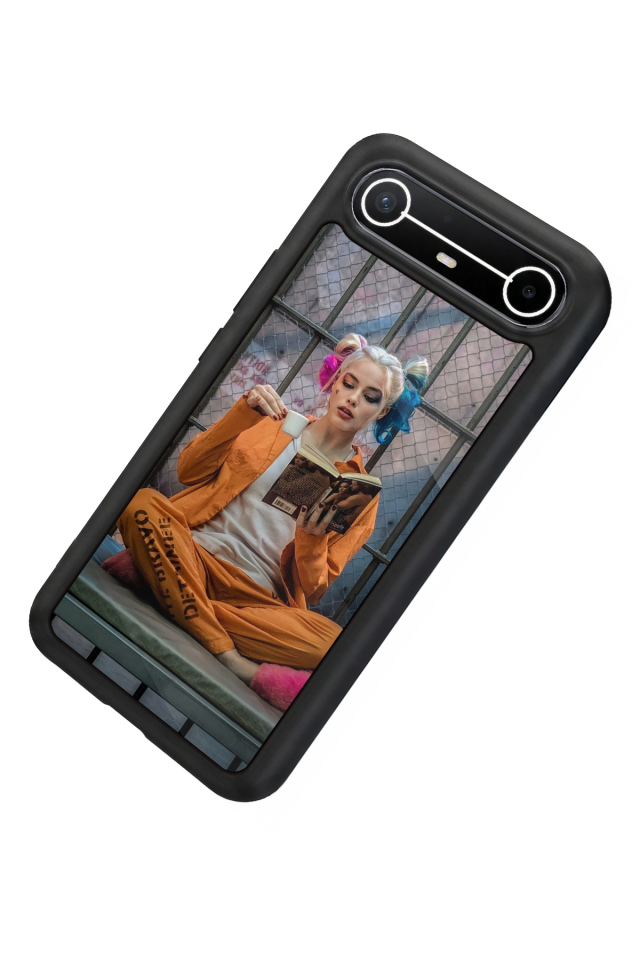 Tecno Spark Slim 5G Uyumlu HarleyQueen Tasarımlı Glossy Premium Kılıf