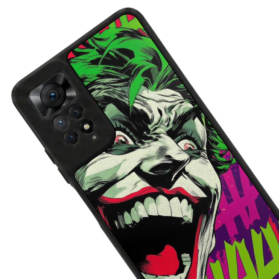 Xiaomi Redmi Note 12 Pro Uyumlu Joker Tasarımlı Glossy Premium Kılıf