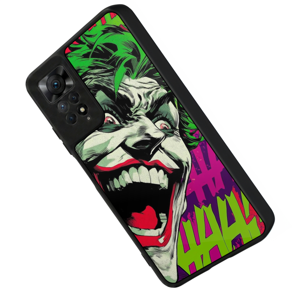 Xiaomi Redmi Note 12 Pro Uyumlu Joker Tasarımlı Glossy Premium Kılıf