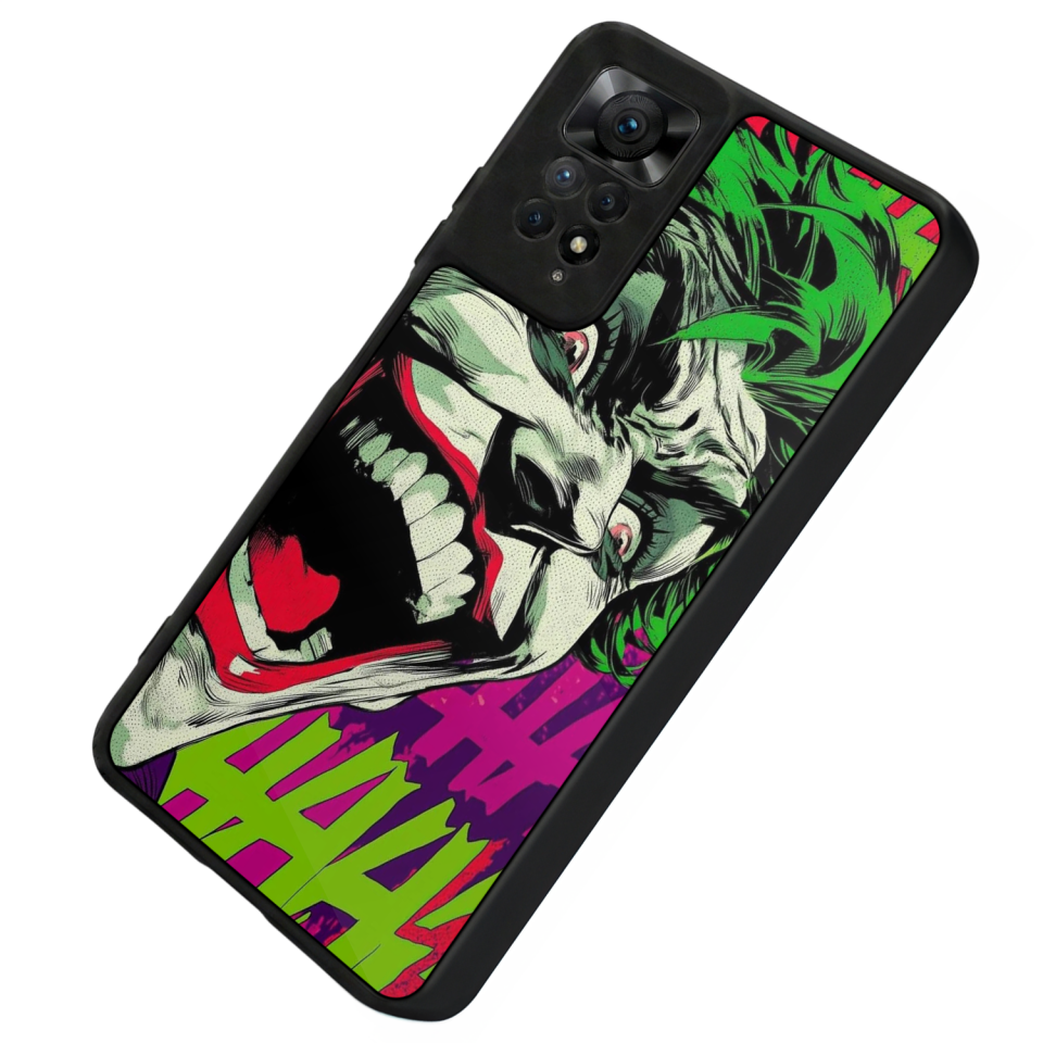 Xiaomi Redmi Note 12 Pro Uyumlu Joker Tasarımlı Glossy Premium Kılıf