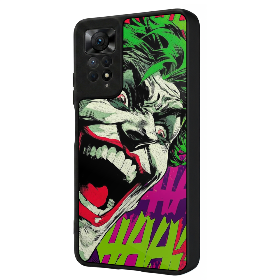 Xiaomi Redmi Note 12 Pro Uyumlu Joker Tasarımlı Glossy Premium Kılıf