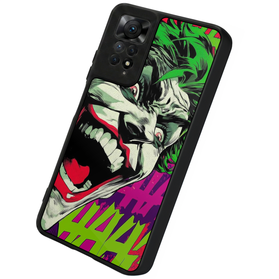Xiaomi Redmi Note 12 Pro Uyumlu Joker Tasarımlı Glossy Premium Kılıf