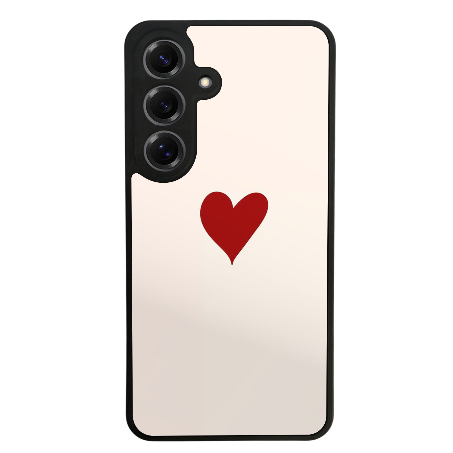 Samsung Galaxy S25 Uyumlu Kalp Love Tasarımlı Glossy Premium Kılıf