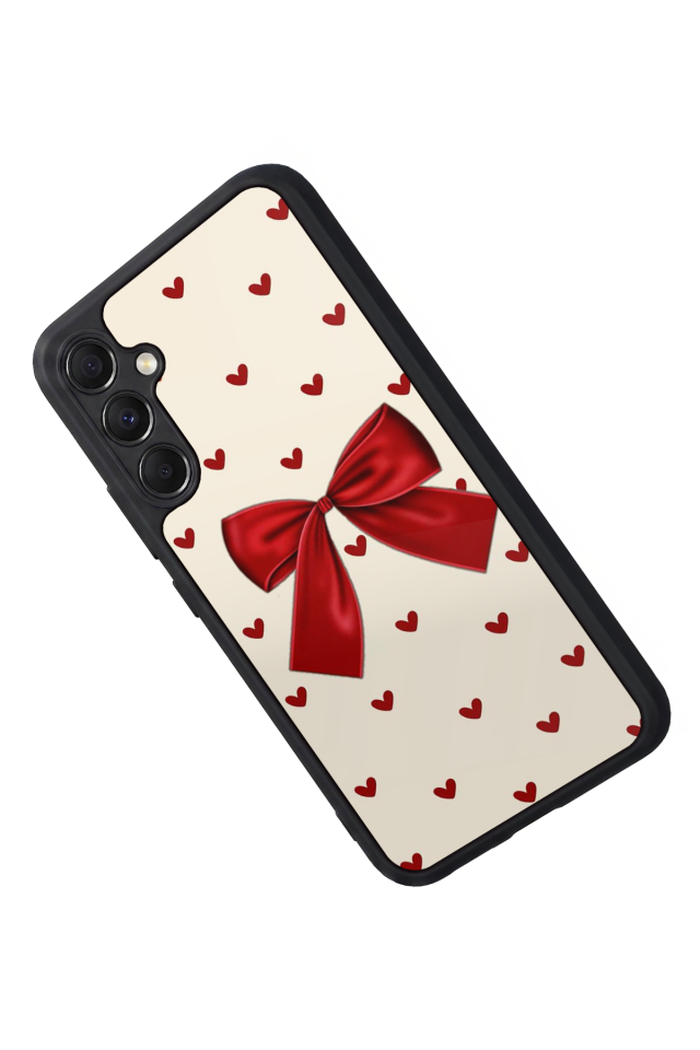 Samsung Galaxy M34 Uyumlu Kurdele Tasarımlı Glossy Premium Kılıf