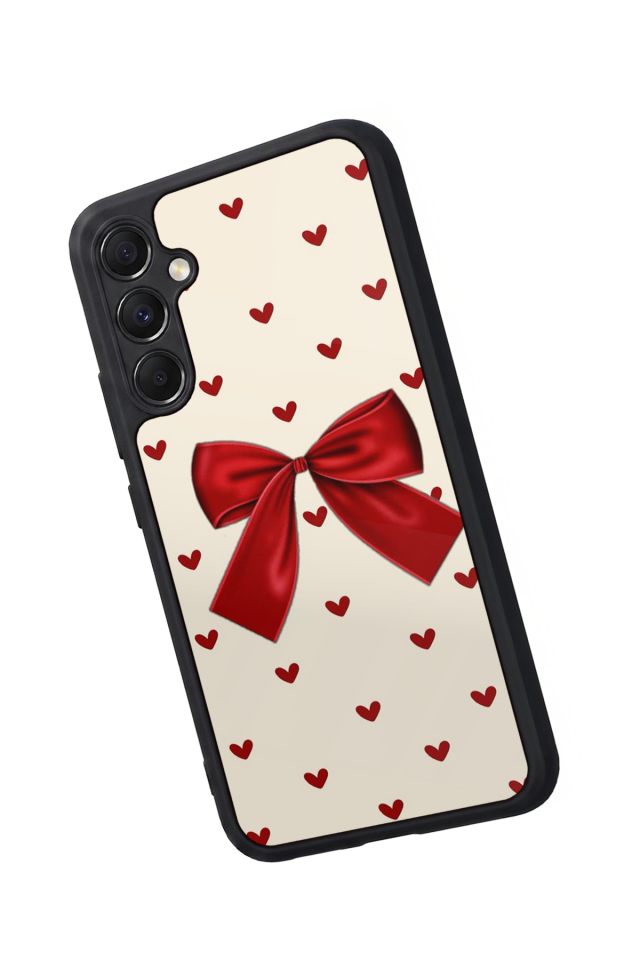 Samsung Galaxy M34 Uyumlu Kurdele Tasarımlı Glossy Premium Kılıf