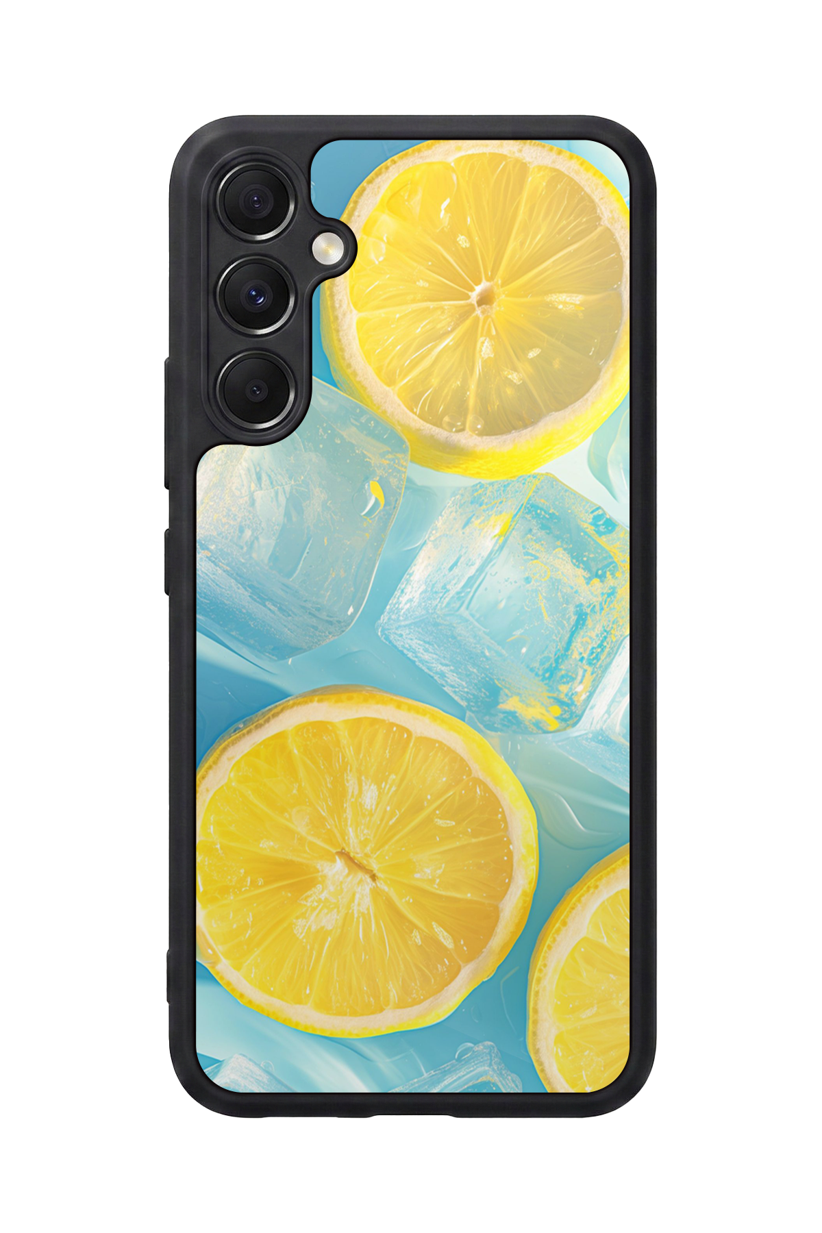 Samsung Galaxy A34 Uyumlu Limon Tasarımlı Glossy Premium Kılıf
