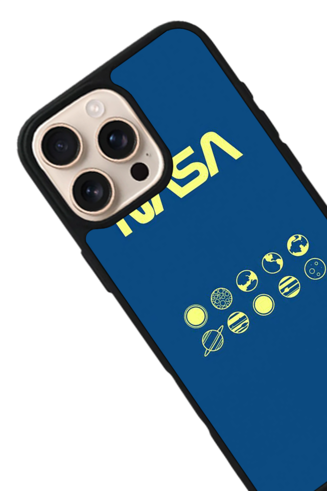 iPhone 14 Pro Max Uyumlu Nasa Tasarımlı Glossy Premium Kılıf