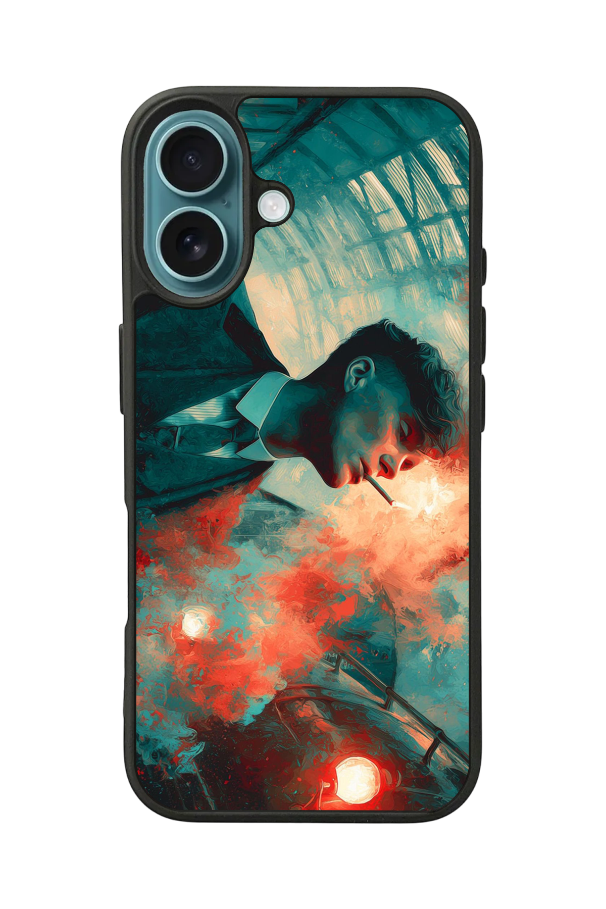 iPhone 16 Plus Uyumlu Peaky Blinders Tasarımlı Glossy Premium Kılıf