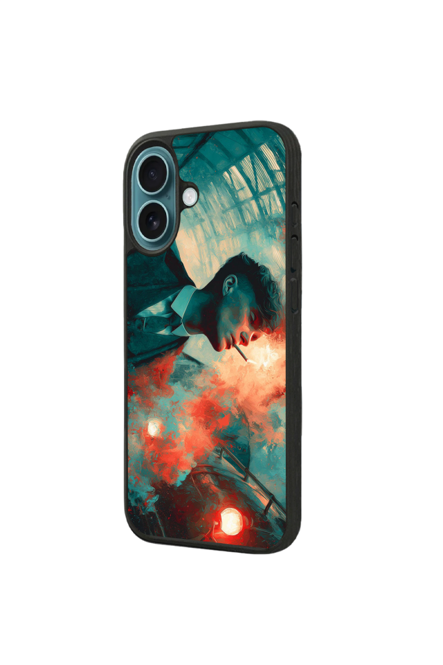 iPhone 16 Plus Uyumlu Peaky Blinders Tasarımlı Glossy Premium Kılıf