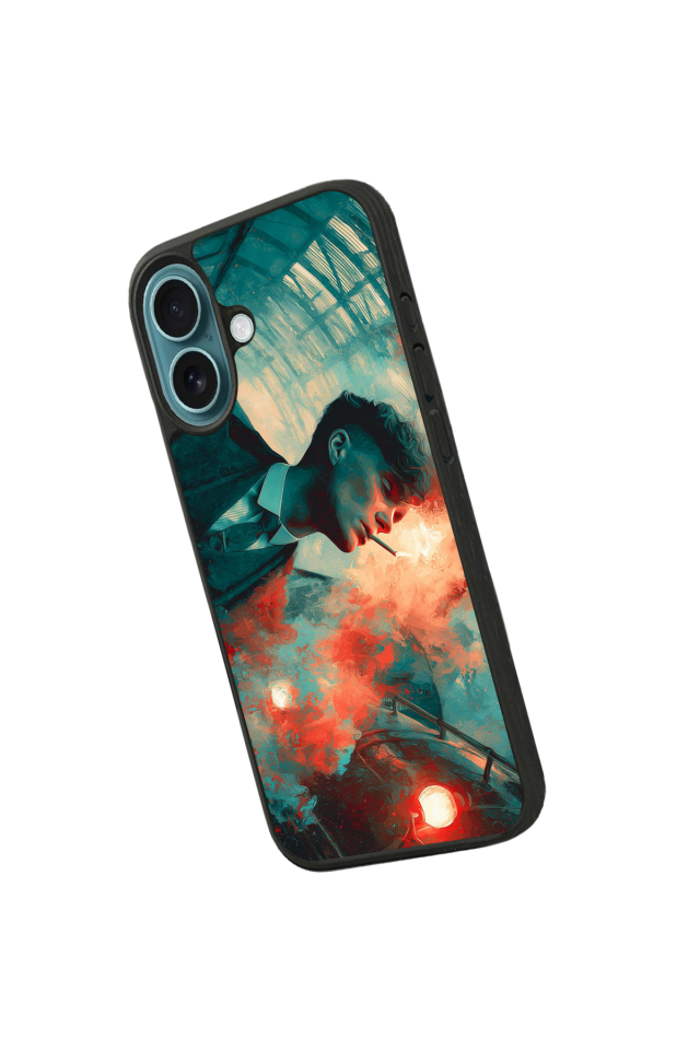 iPhone 16 Plus Uyumlu Peaky Blinders Tasarımlı Glossy Premium Kılıf