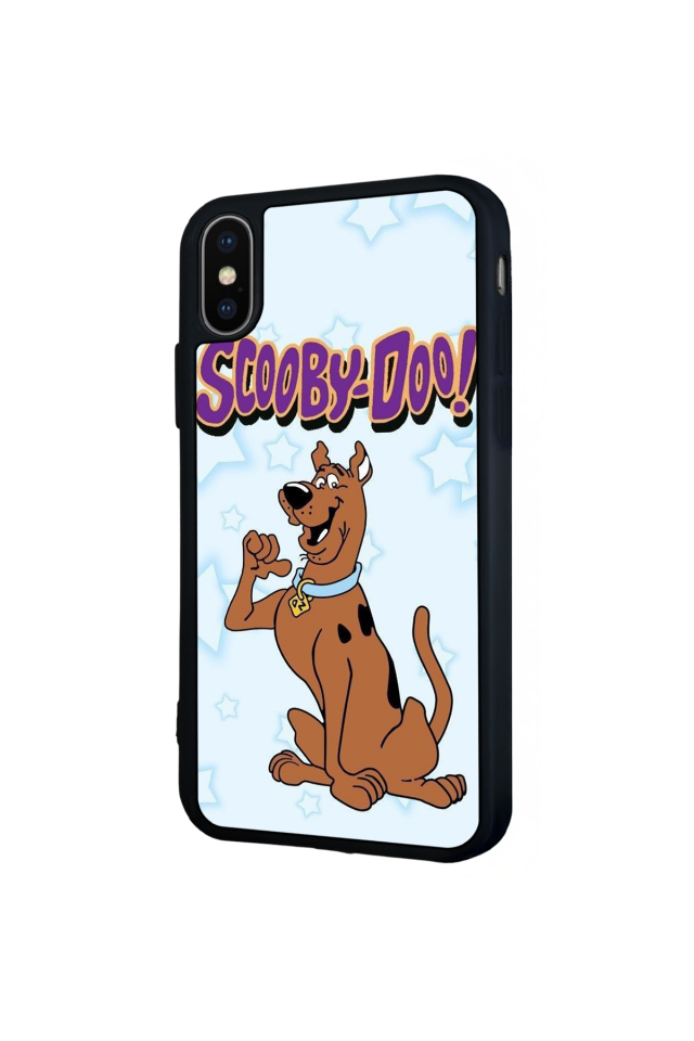 iPhone X/ XS Uyumlu Scooby Doo Tasarımlı Glossy Premium Kılıf