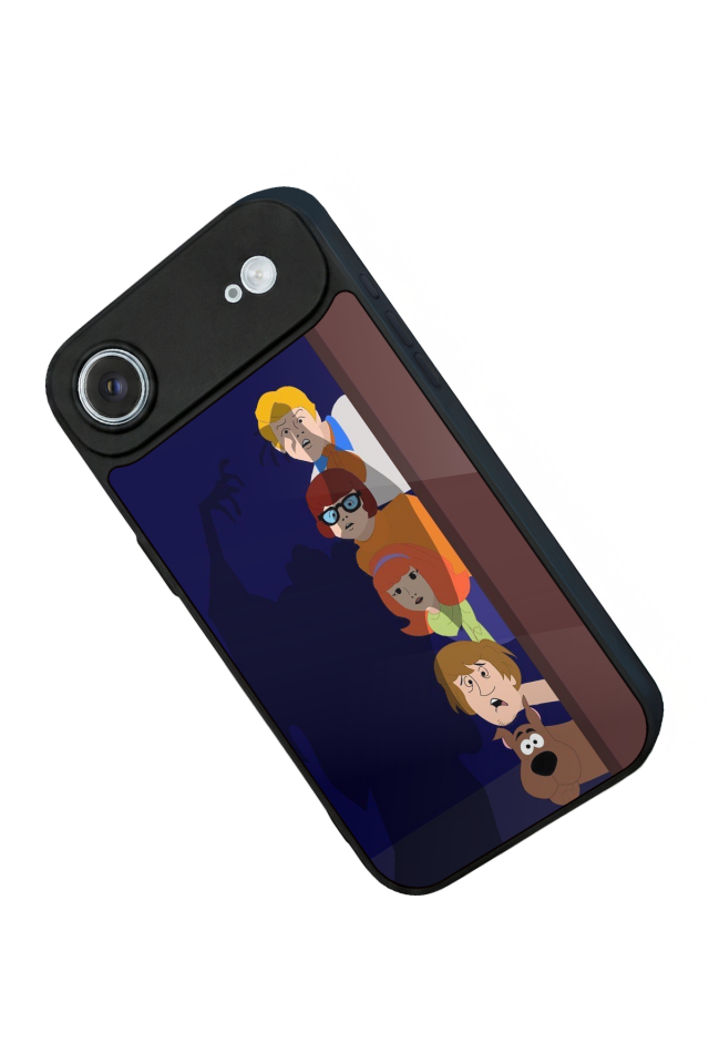 iPhone 17 Air Uyumlu Scooby Doo Tasarımlı Glossy Premium Kılıf