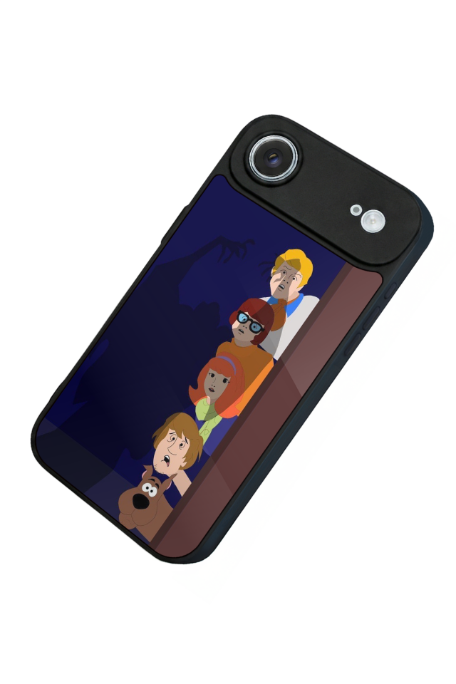 iPhone 17 Air Uyumlu Scooby Doo Tasarımlı Glossy Premium Kılıf
