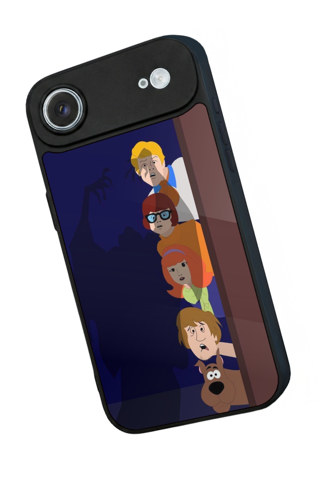 iPhone 17 Air Uyumlu Scooby Doo Tasarımlı Glossy Premium Kılıf