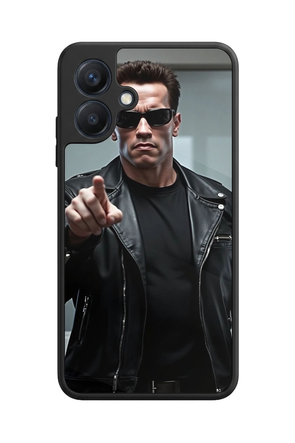 Samsung Galaxy A07 Uyumlu Terminator Tasarımlı Glossy Premium Kılıf