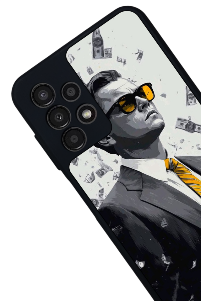 Samsung Galaxy A23 Uyumlu TheWolf Tasarımlı Glossy Premium Kılıf