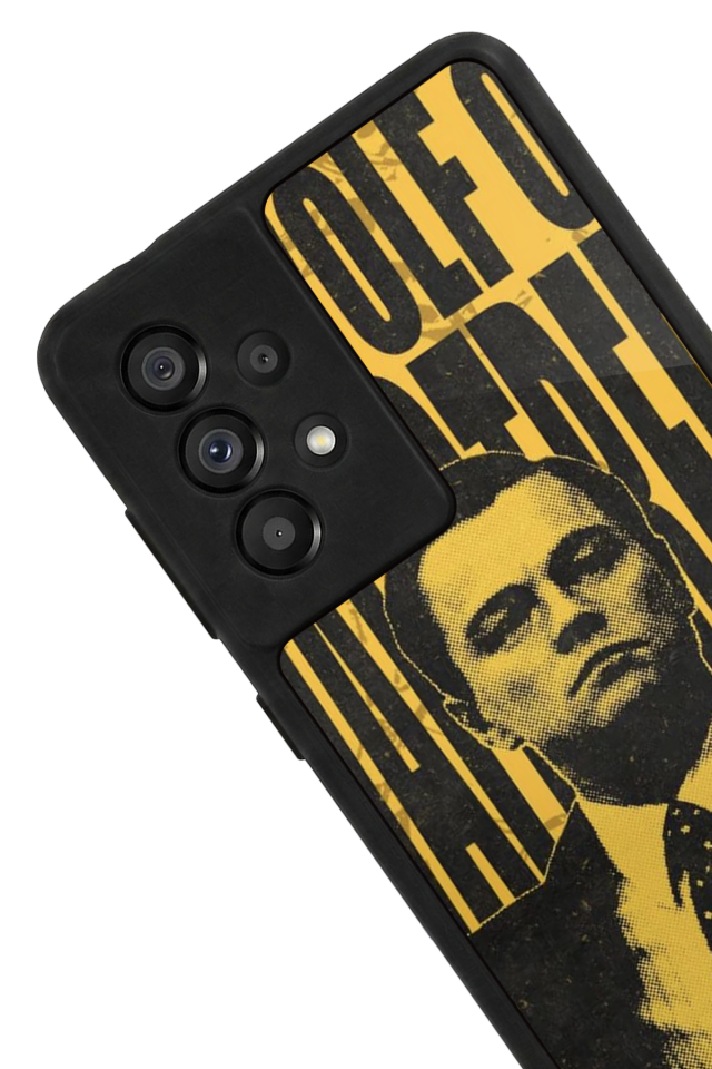 Samsung Galaxy A73 Uyumlu TheWolf Tasarımlı Glossy Premium Kılıf