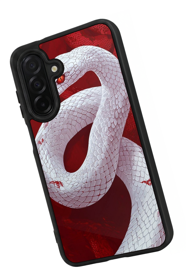 Samsung Galaxy A56 Uyumlu Yılan Tasarımlı Glossy Premium Kılıf